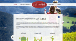 Desktop Screenshot of cafeseeblick.net