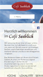 Mobile Screenshot of cafeseeblick.net